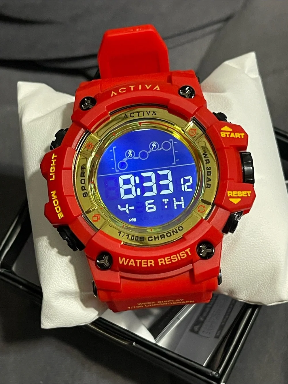 Bundle of 8 Activa Summit X Invicta Unisex Digital Watch - 50mm new
